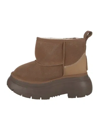 Pre-owned R13 Suede Lace-up Boots In Brown