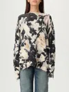 R13 Floral Print Sweater In Multi