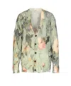 R13 Floral Pattern Women's Cardigan In Multi