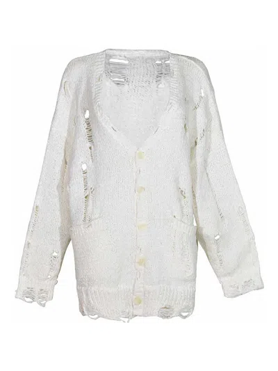 R13 Sweaters White