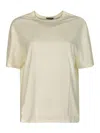 R13 Boxy Seamless T-shirt In White
