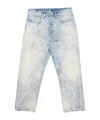 R13 Tailored Drop Denim Pants In White