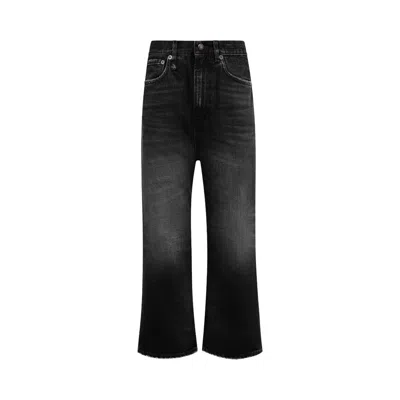 Pre-owned R13 Tailored Drop Jean 'essex Black' | Women's Size 25
