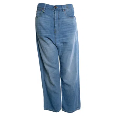 Pre-owned R13 , Tailored Drop Jeans In Blue