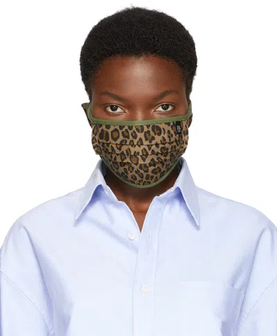 R13 Tan & Green Surplus Leopard Mask