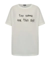 R13 Text-print T-shirt In White
