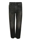 R13 Boyfriend Jeans In Black