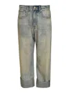 R13 Trousers Blue In Blue