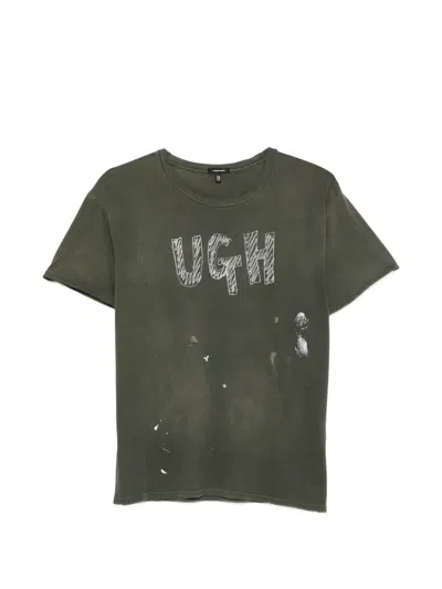 R13 Ugh T-shirt In Green