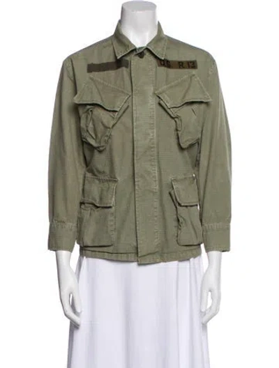 Pre-owned R13 Utility Jacket In Gray