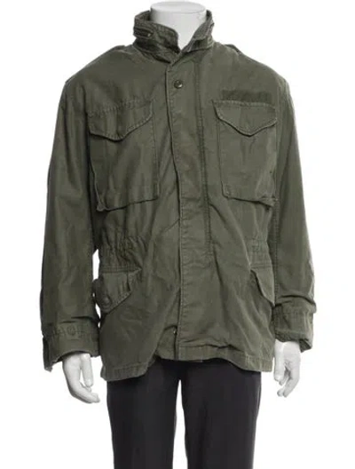 Pre-owned R13 Utility Jacket In Green