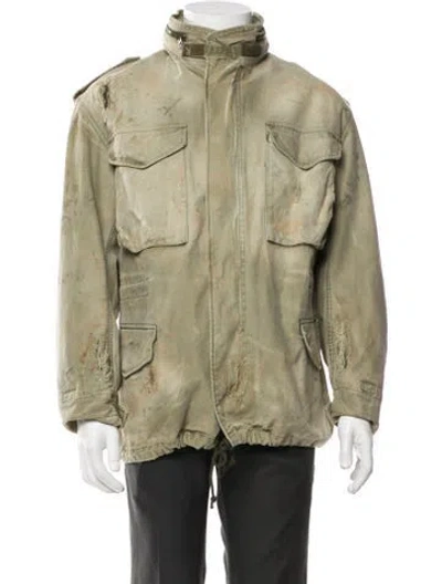 Pre-owned R13 Utility Jacket In Green