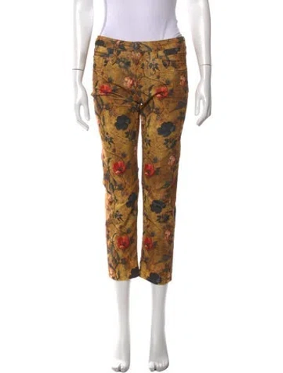 Pre-owned R13 Velvet Straight Leg Pants In Brown