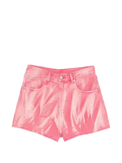 R13 Venti Denim Shorts In Pink