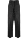 R13 High-rise Wide-leg Jeans