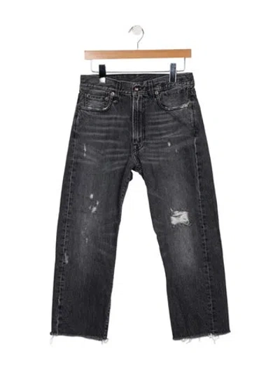 Pre-owned R13 Vintage Straight Leg Jeans In Blue