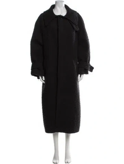 Pre-owned R13 Virgin Wool Coat In Black