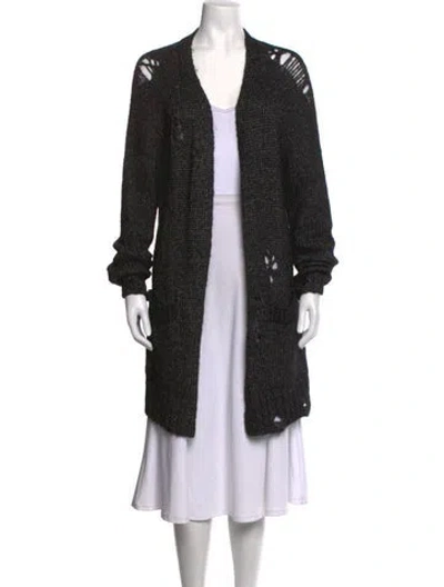 Pre-owned R13 V-neck Sweater In Black