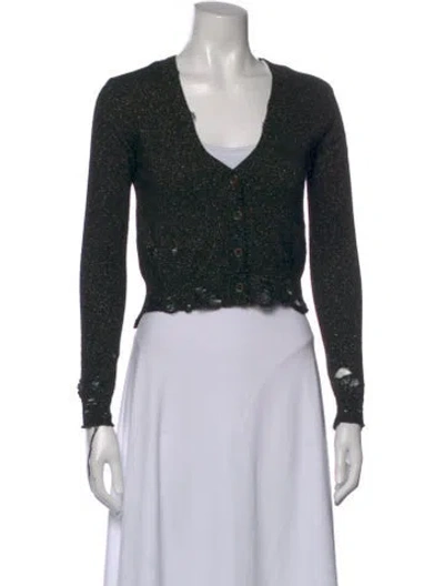 Pre-owned R13 V-neck Sweater In Multi
