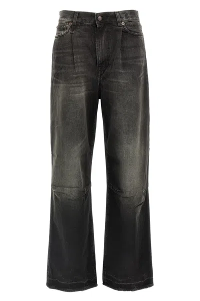 R13 R13 'WAYNE ARTICULATED KNEE' JEANS