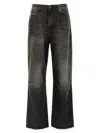 R13 Cuffed Courtney Jeans In Black