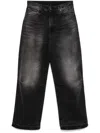 R13 Cuffed Courtney Jeans In Black