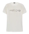 R13 Whatever-print T-shirt In White