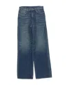 R13 Wide Leg Denim Jeans In Blue