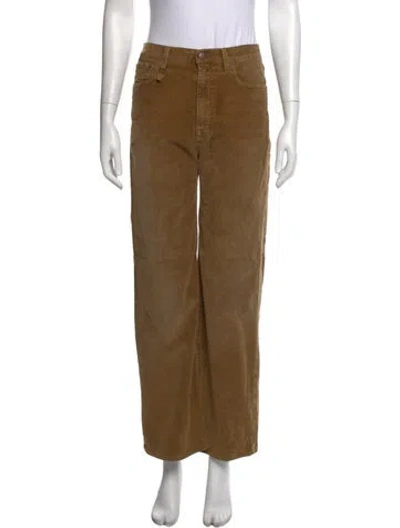Pre-owned R13 Wide Leg Pants In Brown