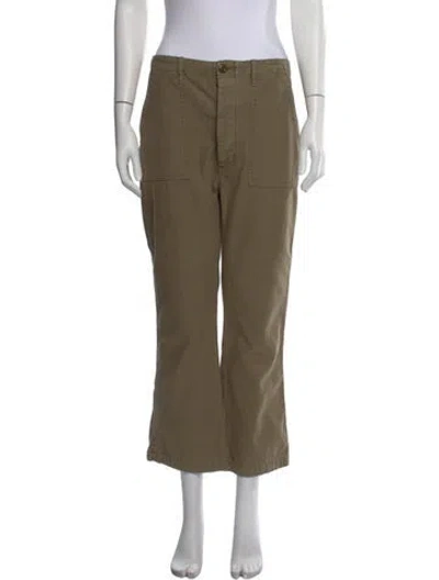 Pre-owned R13 Wide Leg Pants In Green