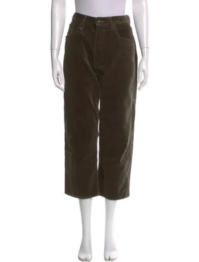 Pre-owned R13 Wide Leg Pants In Green