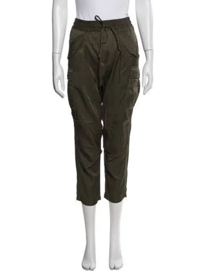 Pre-owned R13 Wide Leg Pants In Green