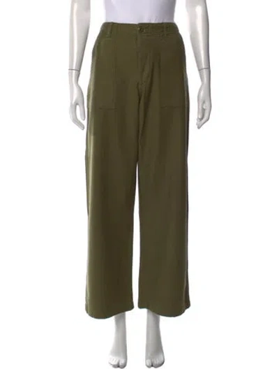 Pre-owned R13 Wide Leg Pants In Green