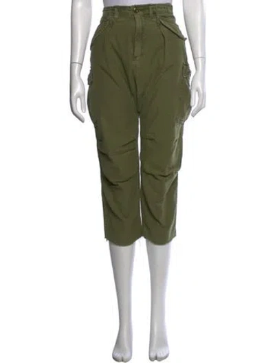 Pre-owned R13 Wide Leg Pants In Green