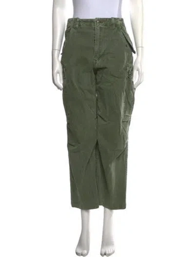 Pre-owned R13 Wide Leg Pants In Green