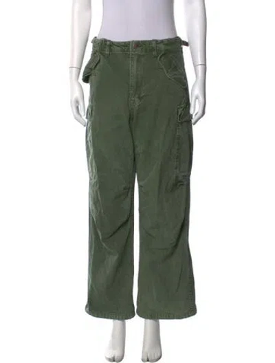 Pre-owned R13 Wide Leg Pants In Green