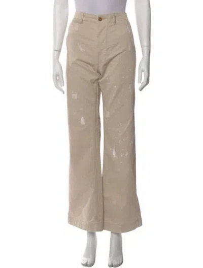 Pre-owned R13 Wide Leg Pants In Neutral
