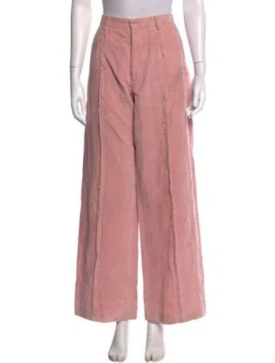 Pre-owned R13 Wide Leg Pants In Pink