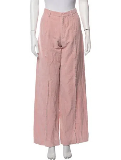 Pre-owned R13 Wide Leg Pants In Pink