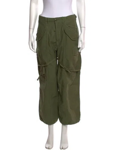 Pre-owned R13 Wide Leg Pants W/ Tags In Green