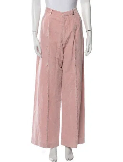 Pre-owned R13 Wide Leg Pants W/ Tags In Pink