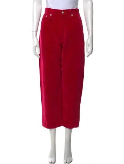 Pre-owned R13 Wide Leg Pants W/ Tags In Red