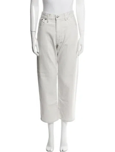 Pre-owned R13 Wide Leg Pants In White