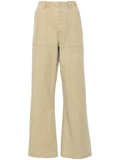 R13 WIDE-LEG UTILITY TROUSERS