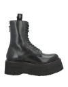 R13 Woman Ankle Boots Black Size 8 Leather