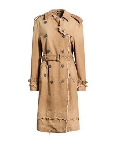 R13 Woman Denim Outerwear Sand Size Xs Cotton In Neutral