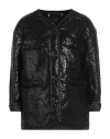 R13 Woman Jacket Black Size M Acrylic, Wool, Polyester
