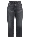 R13 Woman Denim Pants Black Size 23 Cotton In Black