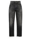 R13 Woman Jeans Black Size 29 Cotton, Elastomultiester