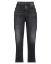 R13 Woman Jeans Black Size 29 Cotton, Elastomultiester, Elastane